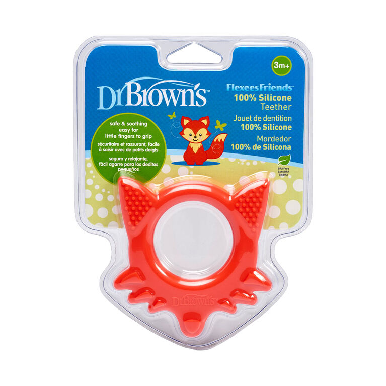  Dr  Brown s  Flexees Friends Teether  Fox Babies R Us Canada
