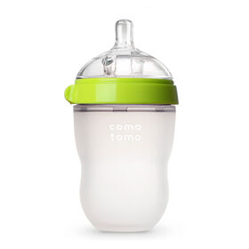 Comotomo - Natural Flow Bottle - 250ML - Green.