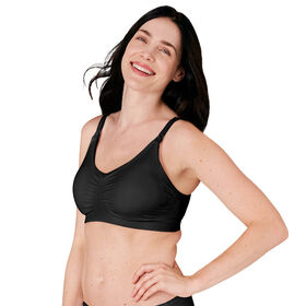 Medela 3 in 1 Nursing and Pumping Bra | Breathable, Lightweight for Ultimate Comfort when Feeding, Electric Pumping or In-Bra Pumping, Black