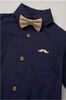Little Gent Suspender Bowtie Set: Navy 18-24m