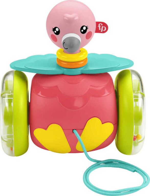 Fisher-Price Paradise Pals Pull-Along Flamingo