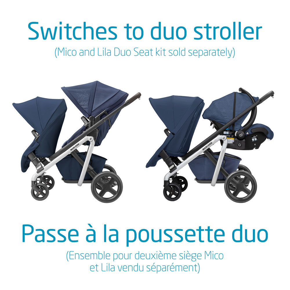 Maxi cosi lila double stroller shop