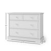 Child Craft Camden Ready to Assemble Dresser - Matte White