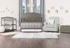 Forever Eclectic by Child Craft Serene Upholstered Glider, Flecked Gray||Forever Eclectic by Child Craft Serene Upholstered Glider, Flecked Gray