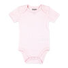 Naturelle 4 Pack Short Sleeve Bodysuit: Pink