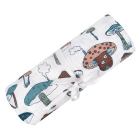 Perlimpinpin-Muslin blanket-Mushrooms