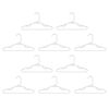 Cintres En Plastique Blanc 10Pk