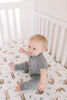 Drap de lit de bébé Copper Pearl - Noah