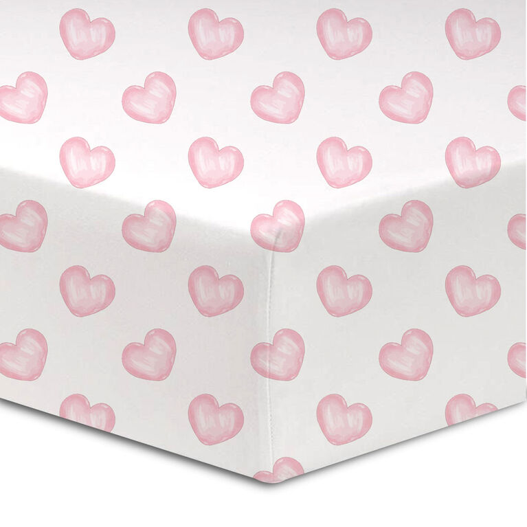 Koala Baby - Jersey Crib Sheet - Pink