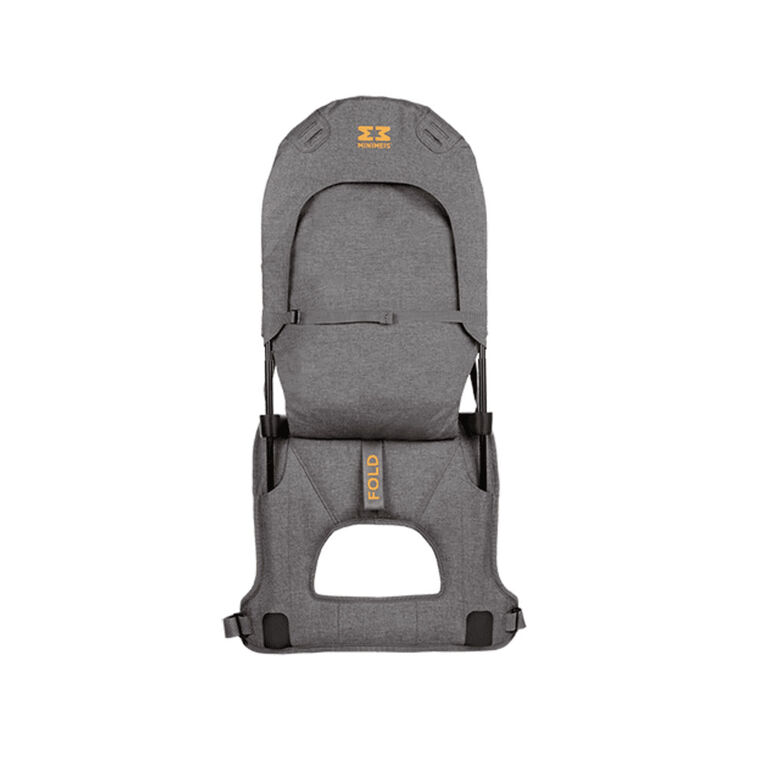 MiniMeis Shoulder Carrier, Grey-Orange