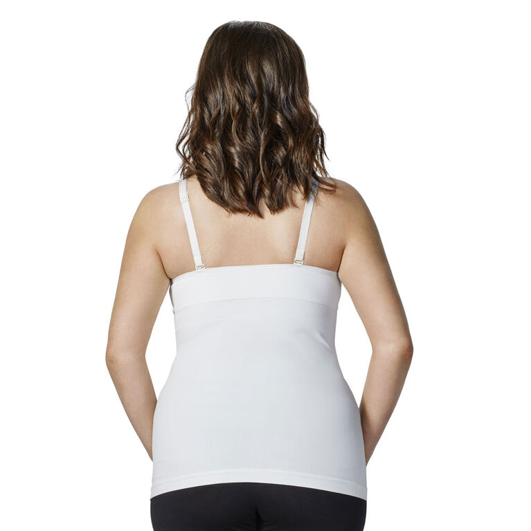 Bravado Body Silk Seamless Nursing Cami - White Medium