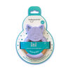 babyworks Silicone & Beechwood Teething Ring - "Bud" Puppy
