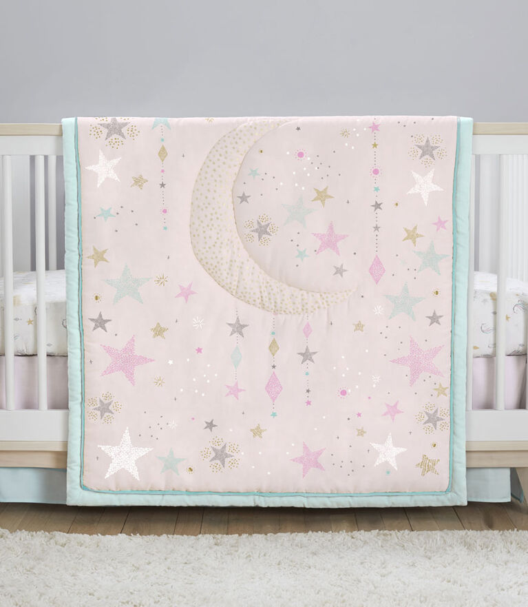 Just Born Love  Sugar 3-Piece Crib Bedding Set Babies R Us Canada