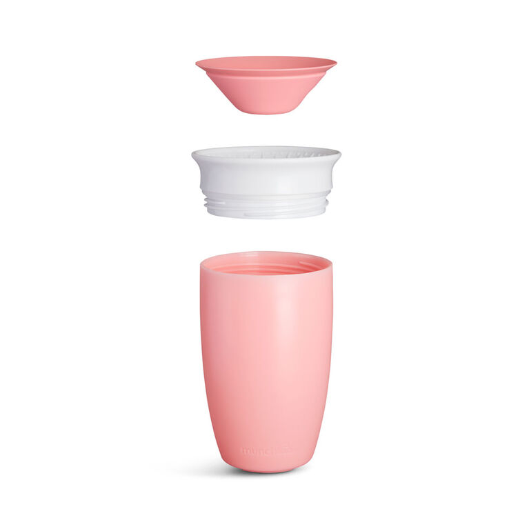 Munchkin- Miracle 360° Sippy Cup, Pink, 10oz