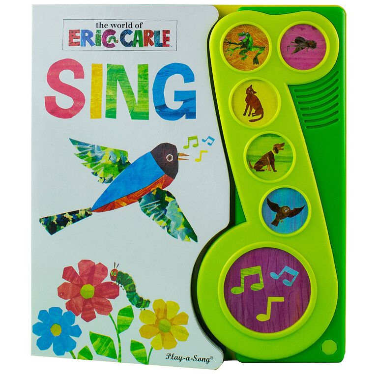 Eric Carle Sing Little Music Note 6 Button Sound Book Toys R Us Canada