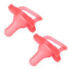 Happypaci en silicone de Dr. Brown's, 0-6mois, rose 2pcs