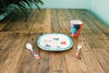 Tommee Tippee Chompers 5-piece Bamboo Toddler Dinner Set - 12+ Months - English Edition