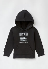 Northern Reflections Iconic Loon Hoodie Black 9-12M