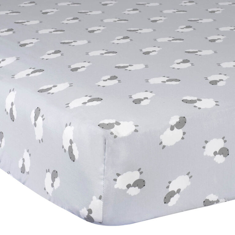 Gerber Fitted Crib Sheet Lamb Babies R Us Canada
