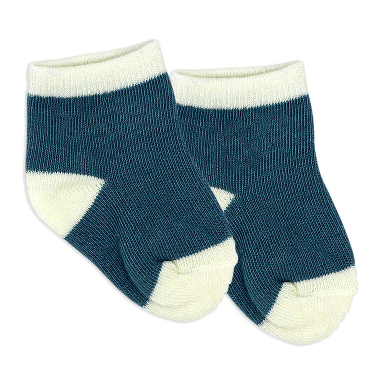 Sterling Baby 3 Piece Short Set: Blue Dinosaur