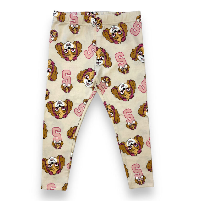 Paw Patrol Legging Beige