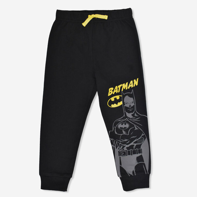 Warner Brothers Batman Pantalon Jogger Noir