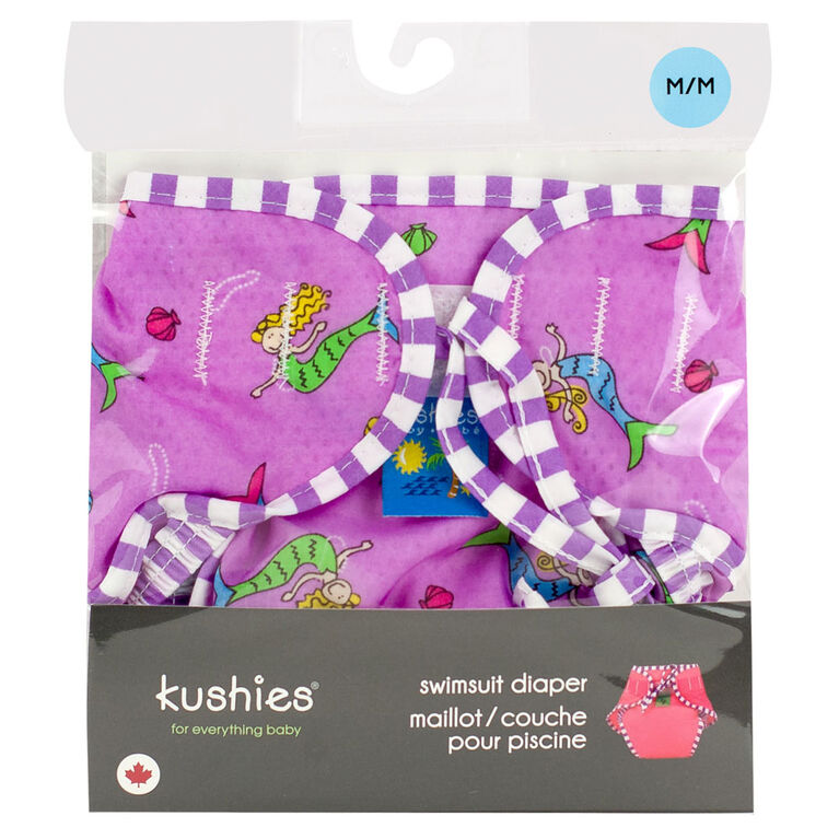 Kushies Maillot / Couche Pour Piscine, Grand - Sirène.
