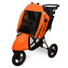 Petit Coulou 3 Seasons (4 in 1) Stroller Cover - Orange & Black