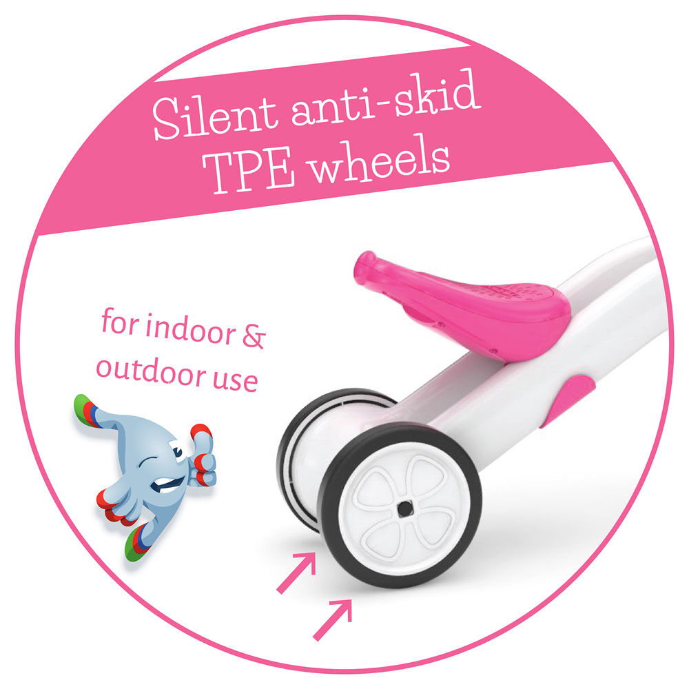 Chillafish Bunzi 2 in 1 Gradual Balance Bike Tricycle Pink