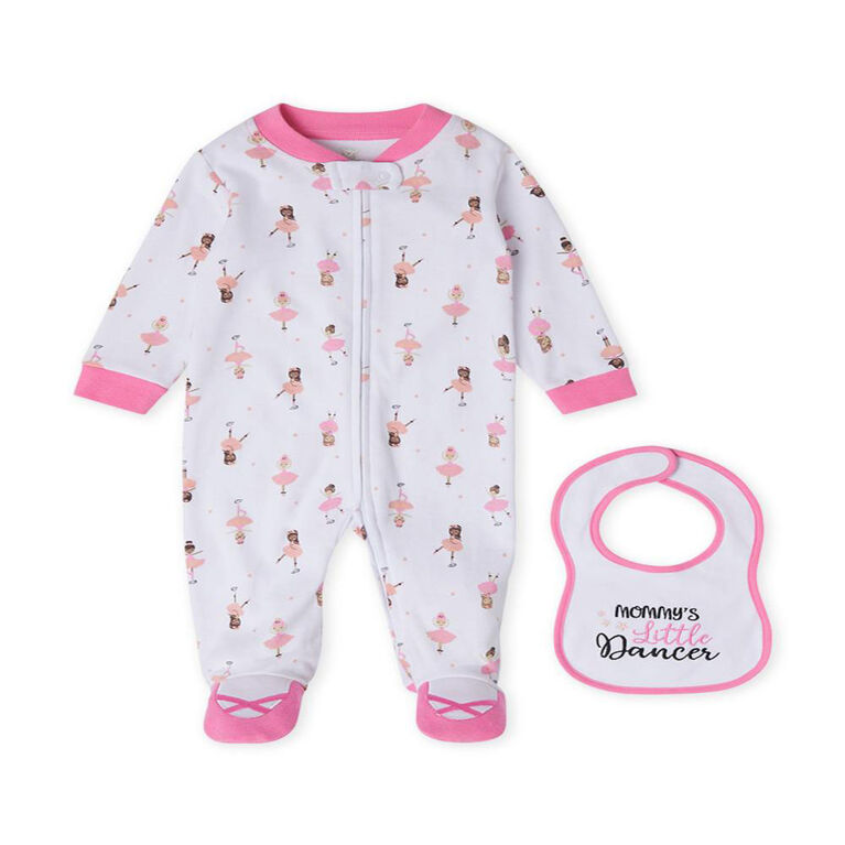 Koala Baby pour Dormir et Jouer avec Bavoir couleur  Blanche