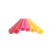 Silikids - Pailles en silicone réutilisables - Paquet de 6 - Ombre rouge