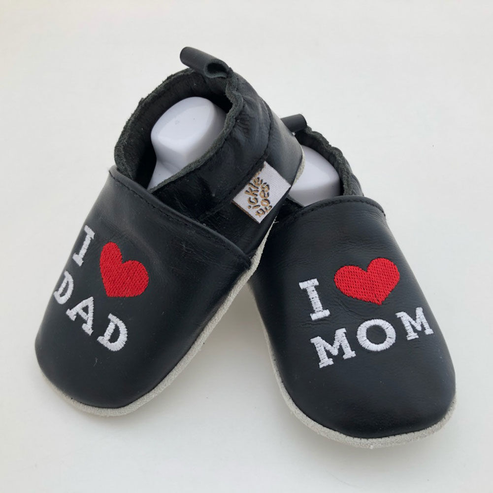 Mom dad baby shoes hot sale