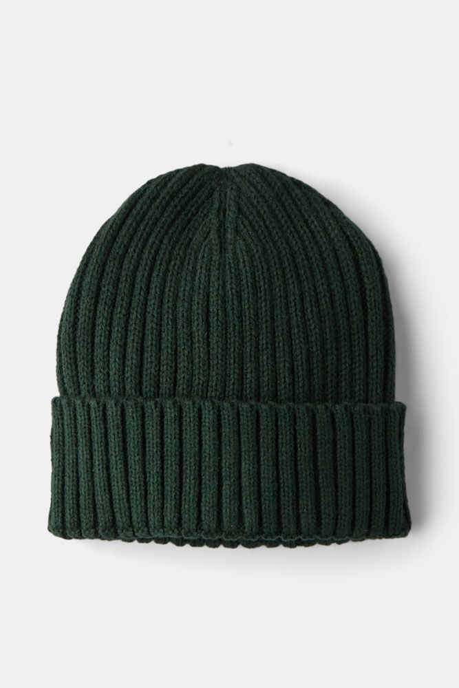 Green wooly hat shop