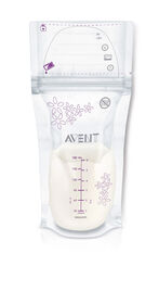 Philips Avent Breast Milk Storage Bags 50 Count 6oz/180ml