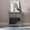 Child Craft Camden Universal Select Ready to Assemble Night Stand - Cool Gray