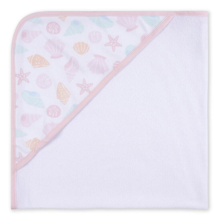 Koala Baby - Pink Octopus Kint Hooded Towel - 3 Pack