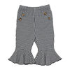 Baby Mode  3 Piece Ponte Pant Set: Pink Houndstooth