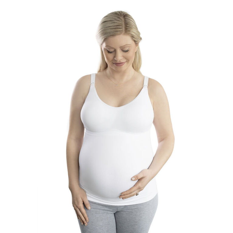 Medela Maternity and Nursing Comfy Camisole, Medium - White
