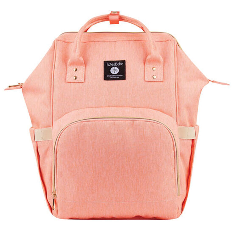 Totesbabe Alma Diaper Backpack-Peach