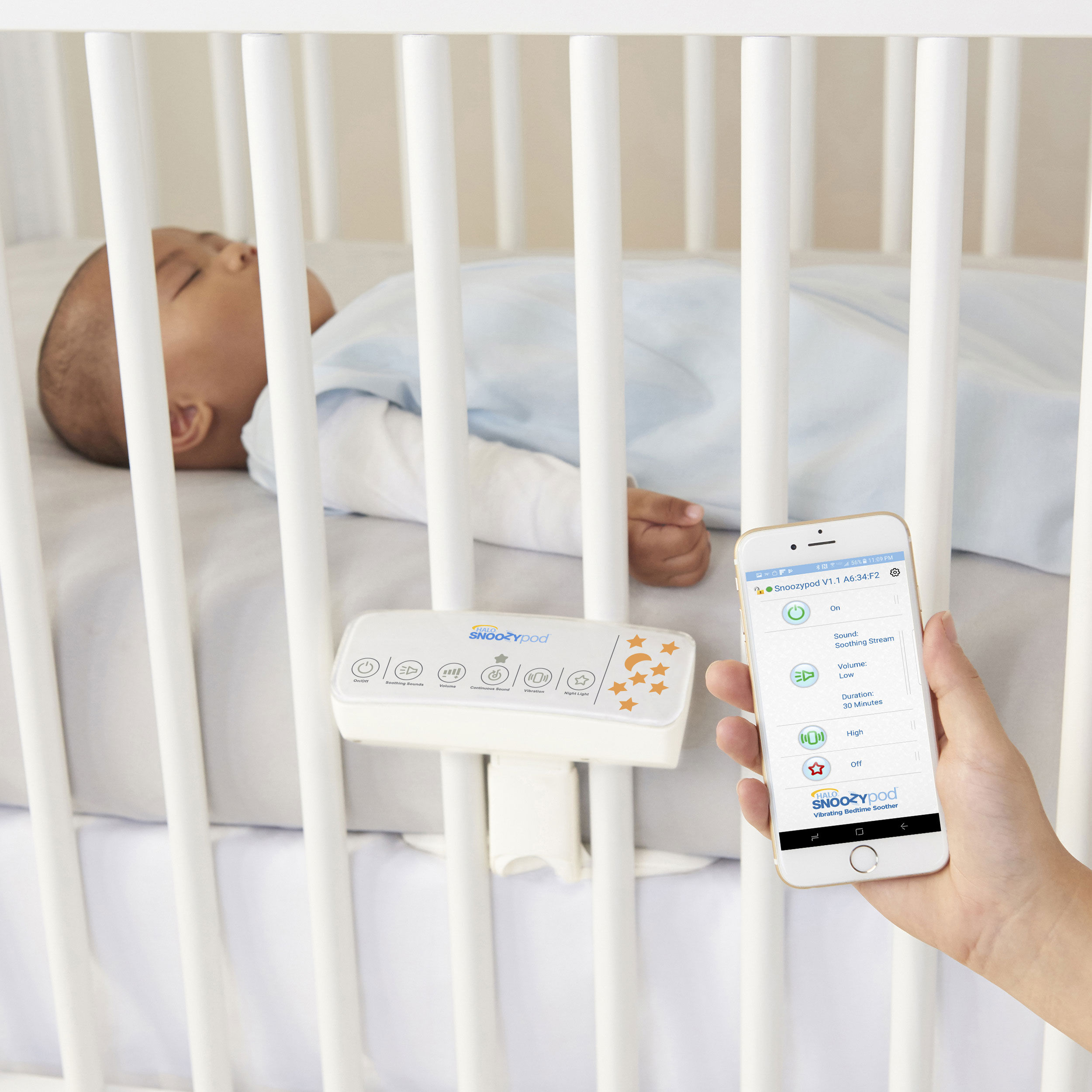 Bassinet vibration pad hot sale