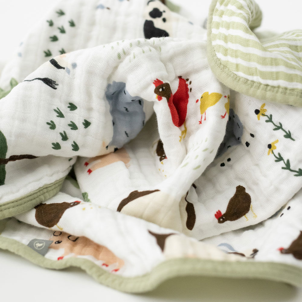 Red Rover Cotton Muslin Quilt Family Farm R Exclusive