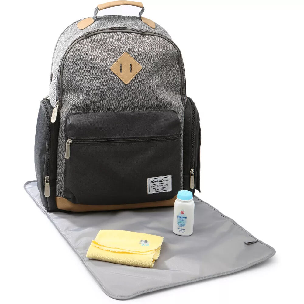 Eddie bauer backpack grey tan shop