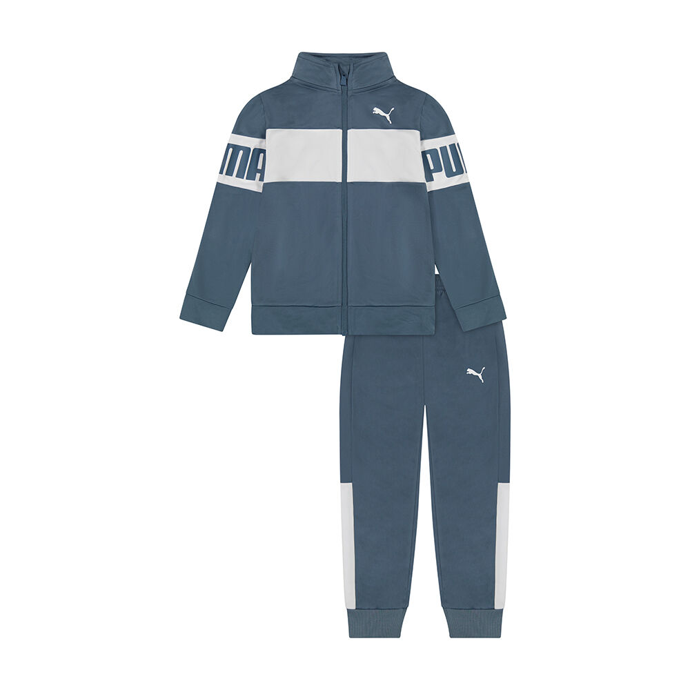Navy blue puma best sale tracksuit