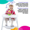 Chaise haute Canteen de Cosco Kids - Blanche