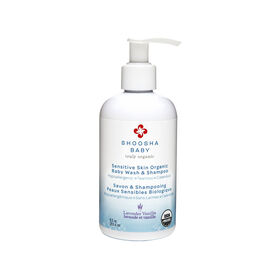Shoosha Sensitive Skin Organic Baby Wash & Shampoo - Lavender Vanilla