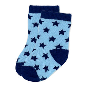 Small Wonder - Chaussette Bébé, Étoile Bleue