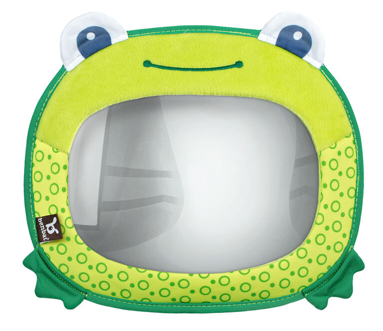 Benbat - Travel Friends Baby Car Mirror - Frog / Green / 0-18 Months Old