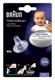 Braun ThermoScan filtres de lentille