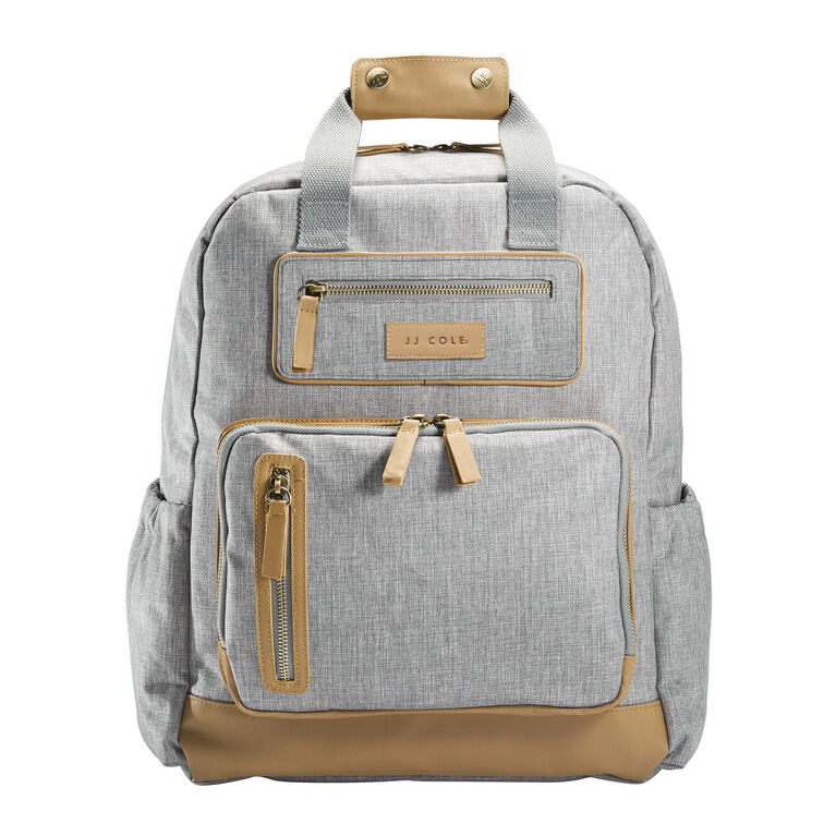 Jj Cole Papago Pack Backpack Diaper Bag Light Heather Grey Babies R Us Canada