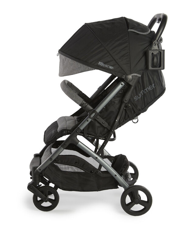 Summer Infant 3Dpac CS+ Compact Fold Stroller Ash Gray Babies R
